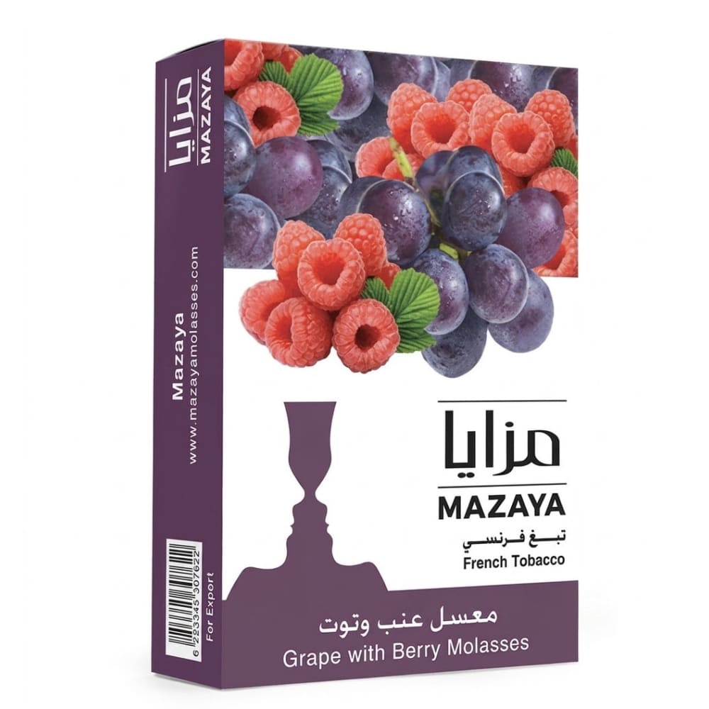 معسل عنب توت 50 جرام من مزايا MAZAYA