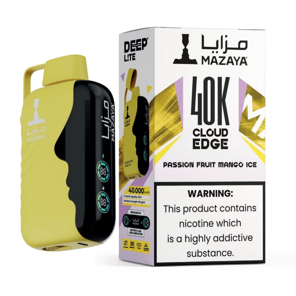 MAZAYA جهاز سحبة سيجارة مزايا 40000 شفطة 50 نيكوتين عدة