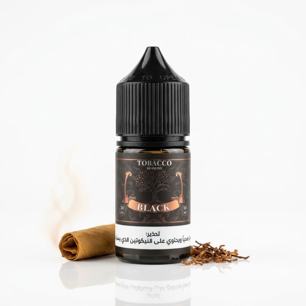 نكهة سموث توباكو سولت نيكوتين TOBACCO SEASONS BLACK