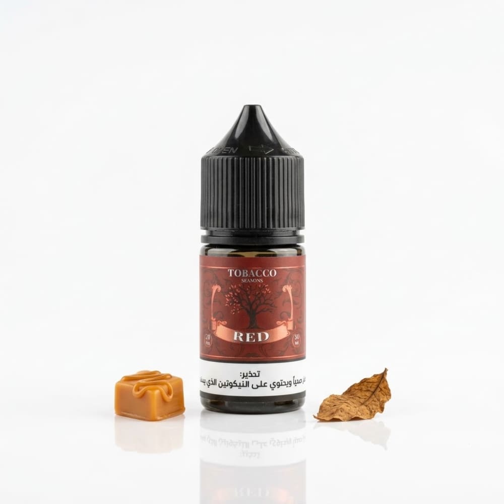 نكهة كراميل توباكو سولت نيكوتين TOBACCO SEASONS RED