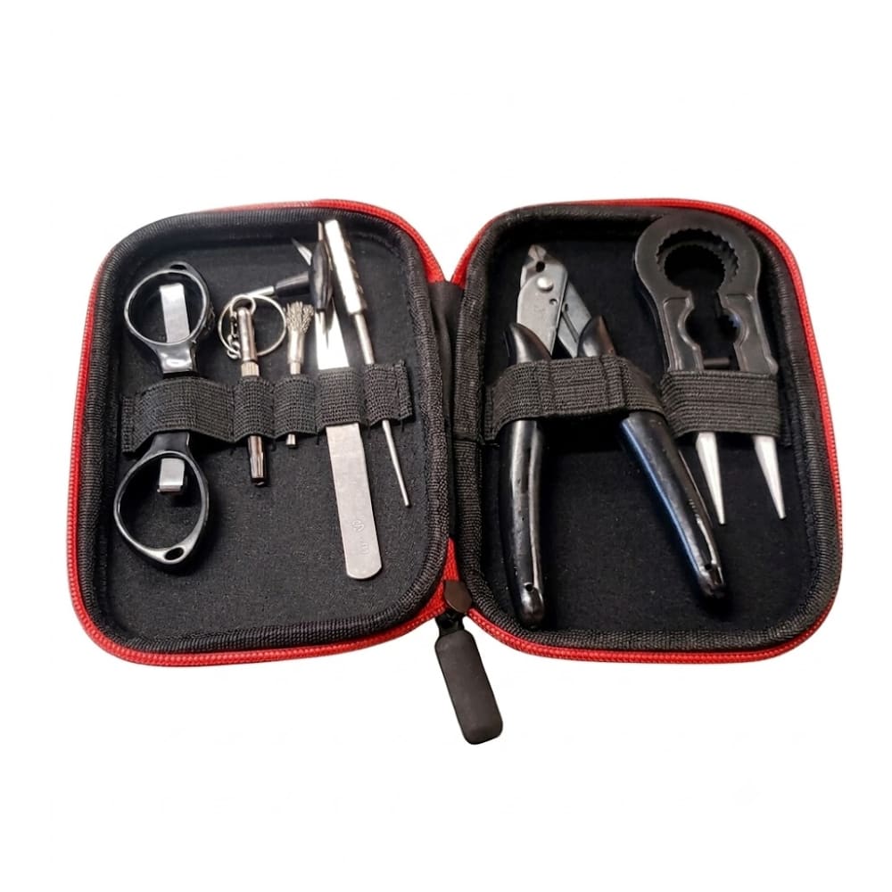 طقم أدوات صيانة وبناء كويلات الفيب Vape Coil Tool Kit