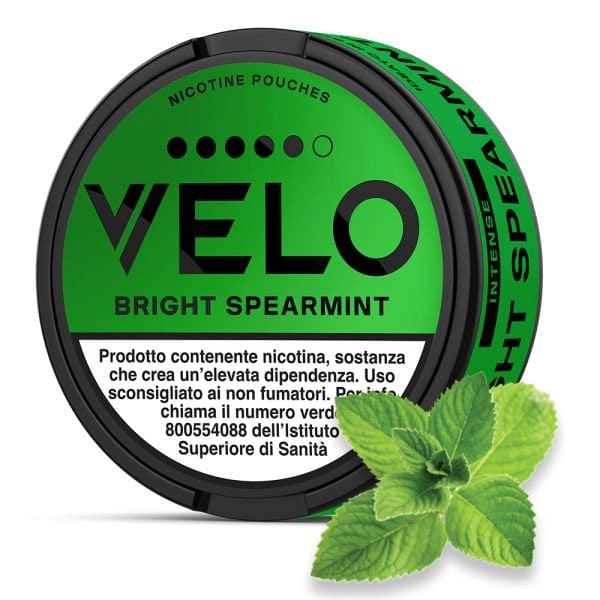 اظرف نيكوتين فيلو نكهة نعناع VELO BRIGHT SPEARMINT نيكوتين