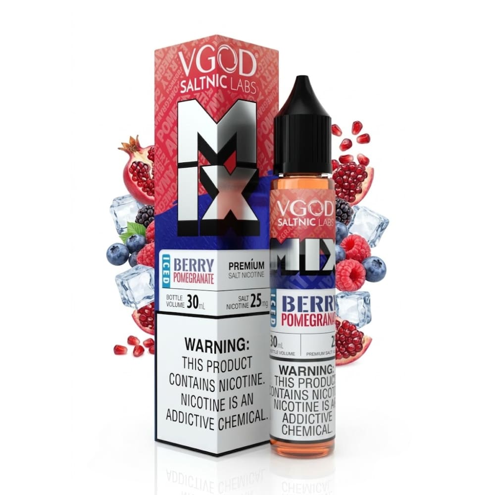 نكهة رمان توت ايس بومب سولت نيكوتين من فيقود vgod