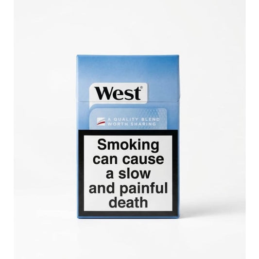 دخان ويست ازرق مستورد WEST BLUE