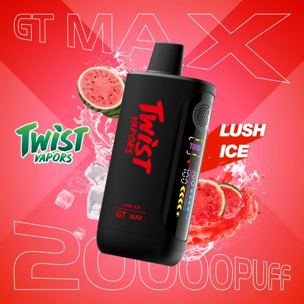 TWIST GT MAX سحبة سيجارة تويست 20000 شفطة 50 نيكوتين عدة