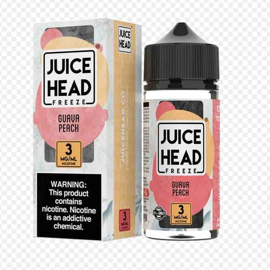 نكهة فيب جوافة خوخ ايس من جوس هيد (100مل) JUICE HEAD