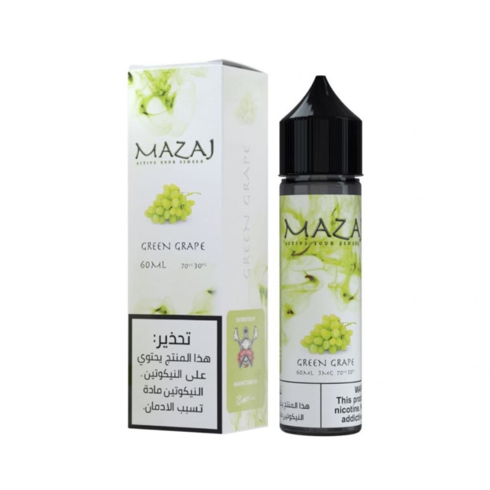 نكهة فيب مزاج عنب اخضر - 3 نيكوتين