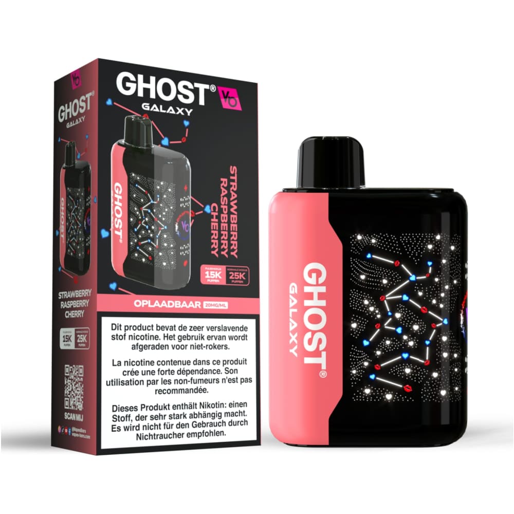 Ghost Galaxy سحبة سيجارة قوست جالكسي 25000 شفطة 50 نيكوتين