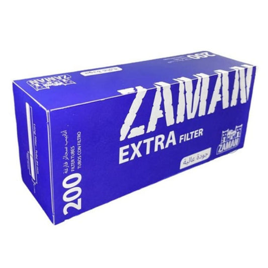 انابيب سجائر تعبئة زمان 200 حبه ازرق ZAMAN