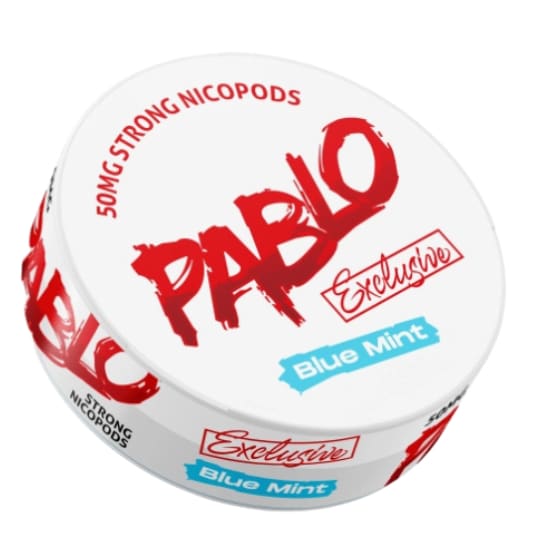 اظرف نيكوتين بابلو عدة نكهات PABLO - نعناع ازرق 30 نيكوتين