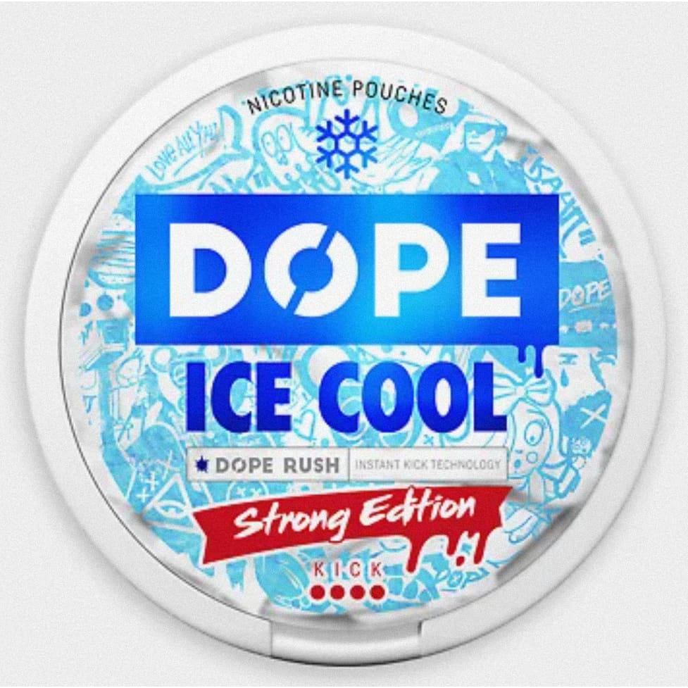 اظرف نيكوتين دوب عدة نكهات DOPE ايس كول نعناع 11.2 نيكوتين
