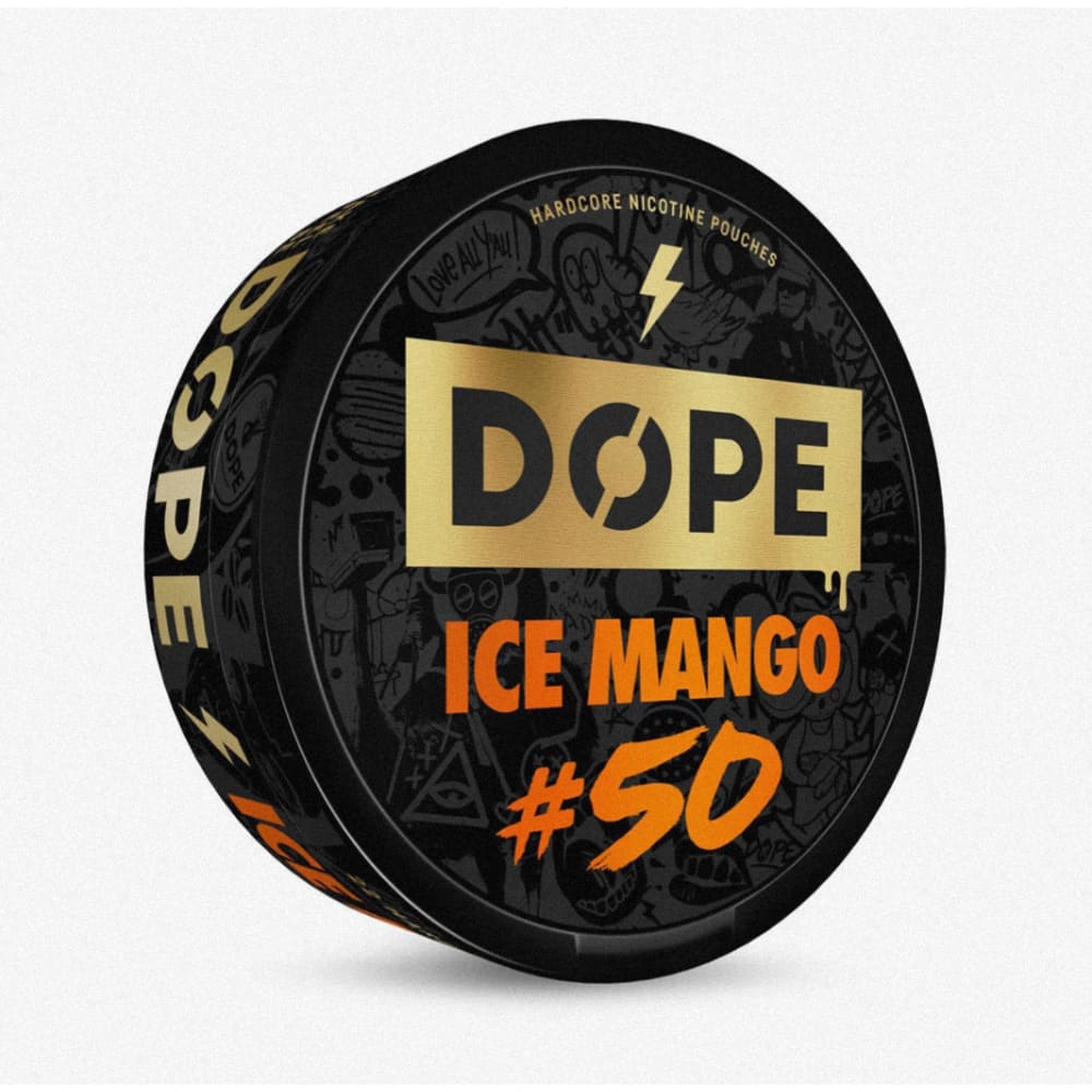 اظرف نيكوتين دوب عدة نكهات DOPE ايس مانجو 35 نيكوتين