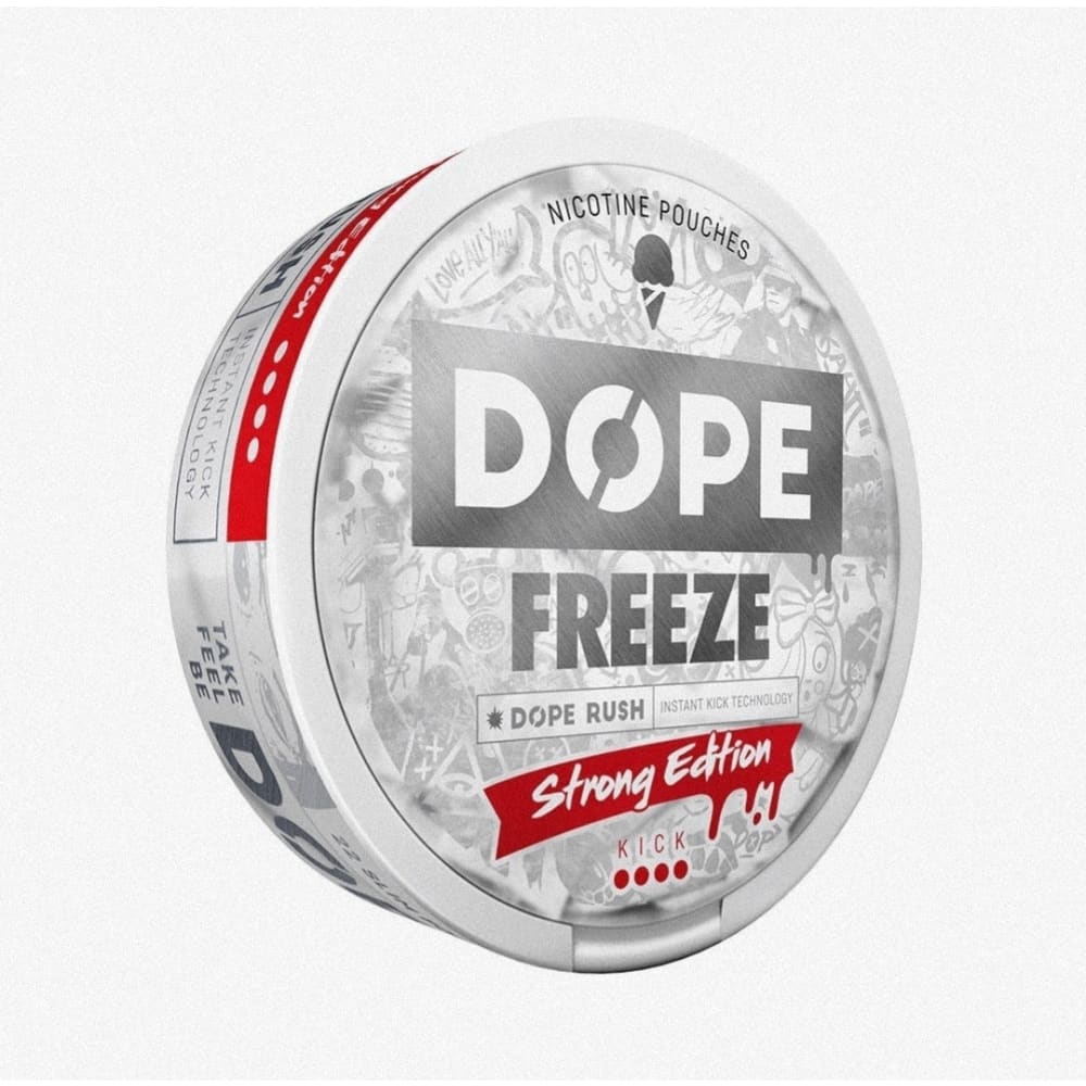اظرف نيكوتين دوب عدة نكهات DOPE نعناع بارد 11.2 نيكوتين