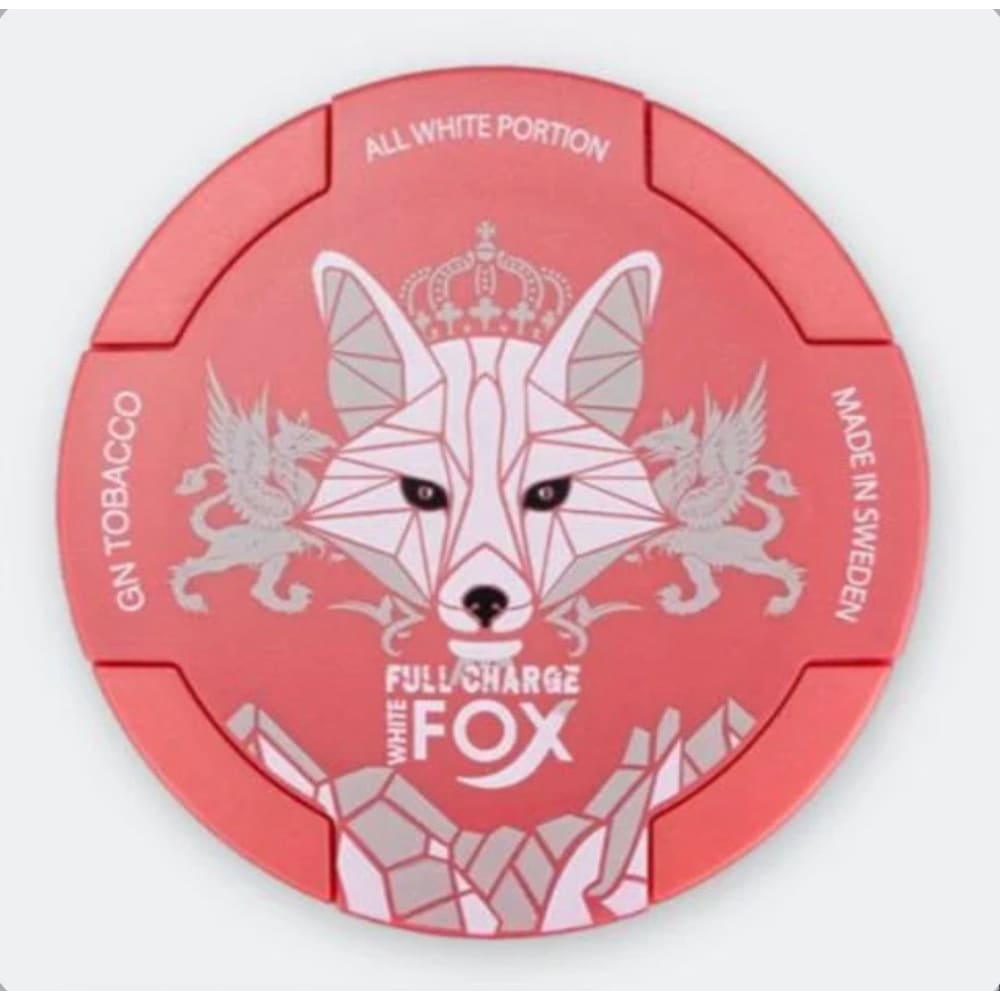 اظرف نيكوتين وايت فوكس عدة نكهات FOX - احمر فل تشارج (شكل 2)