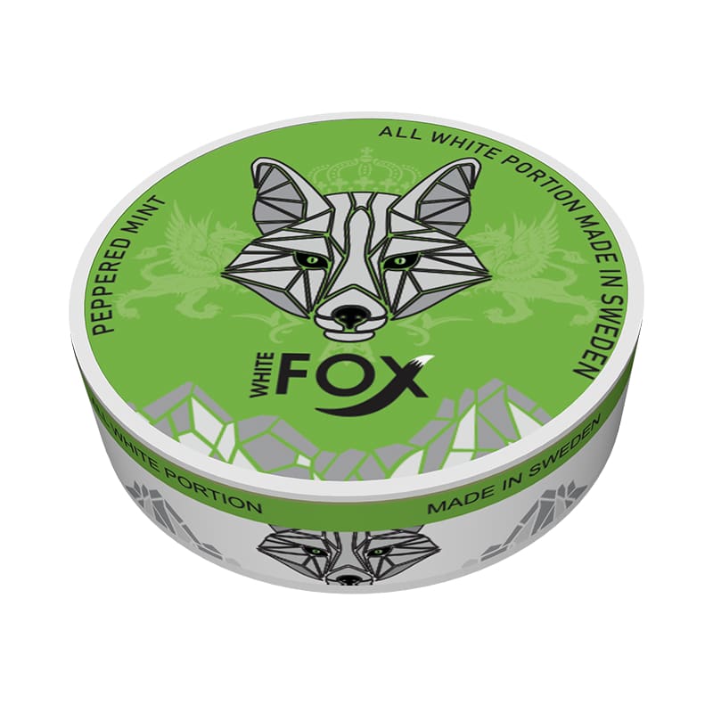 اظرف نيكوتين وايت فوكس عدة نكهات FOX - نعناع فلفل (شكل 1)