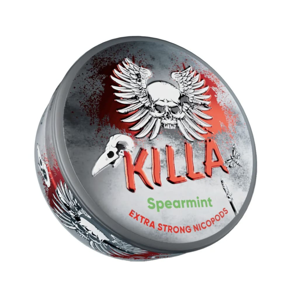 اظرف نيكوتين كيلا عدة نكهات KILLA - نعناع - Spearmint 11.2