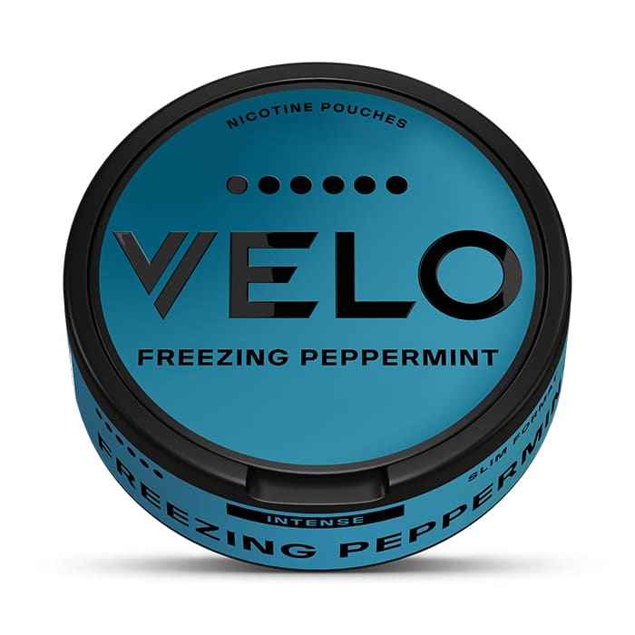 اظرف نيكوتين فيلو عدة نكهات VELO - (FREEZING PEPPERMINT)
