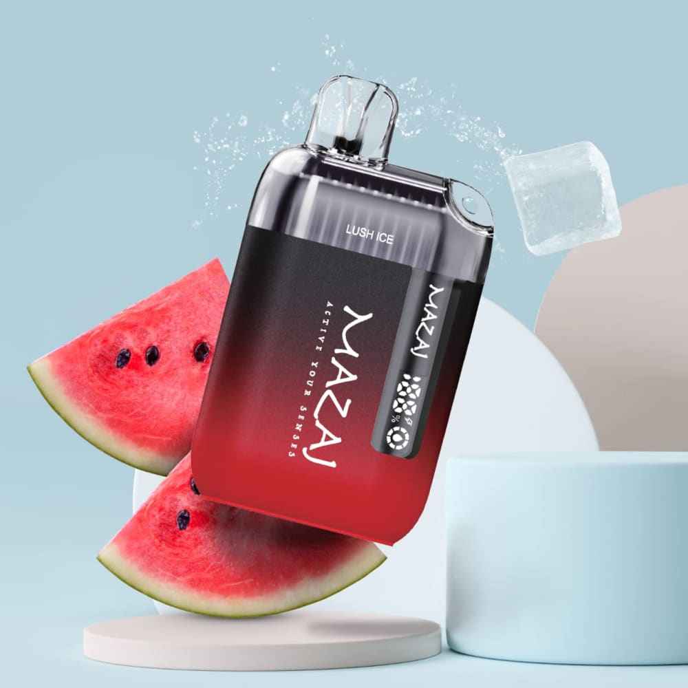 جهاز سحبة سيجارة مزاج انفينتي 9000 شفطة 20 نيكوتين عدة