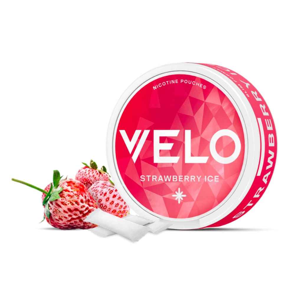 اظرف نيكوتين فيلو عدة نكهات VELO - فراولة ايس 6.3 نيكوتين