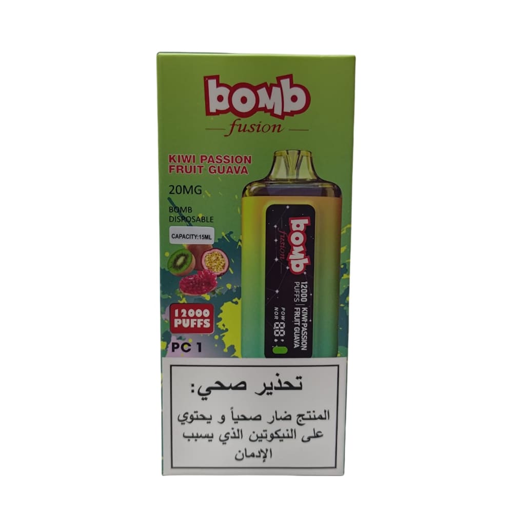BOMB سحبة سيجارة بومب 12000 شفطة 50 نيكوتين عدة نكهات
