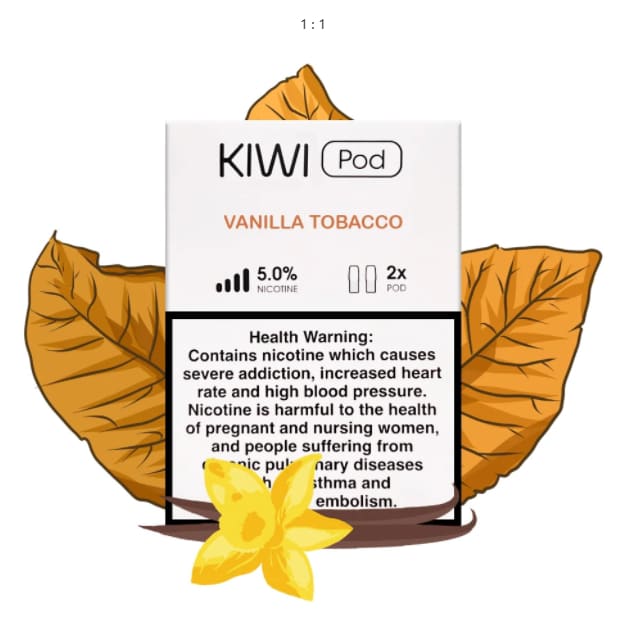 بودات كيوي معبئة عدة نكهات 50 نيكوتين KIWI Prefilled Pod