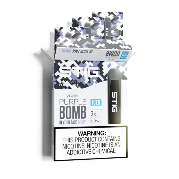 STIG VGOD سحبة سيجارة ستيق فيقود استخدام مره واحدة عدة