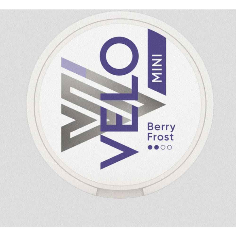 اظرف نيكوتين فيلو عدة نكهات VELO - توت بارد ميني 6 نيكوتين