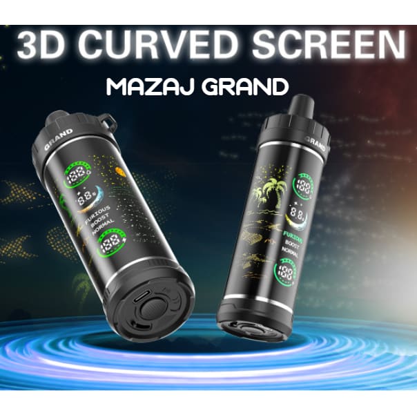 جهاز فيب شيشة مزاج قراند 22000 شفطة 10 نيكوتين عدة نكهات