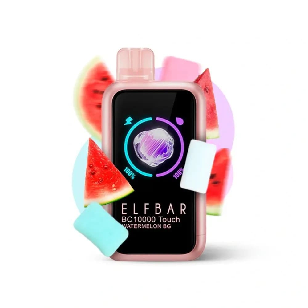 ELFBAR TOUCH سحبة سيجارة الفبار 10000 شفطة 50 نيكوتين عدة