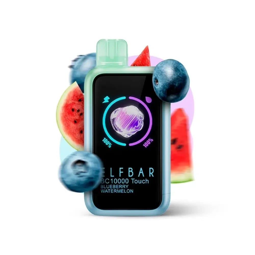 ELFBAR TOUCH سحبة سيجارة الفبار 10000 شفطة 50 نيكوتين عدة