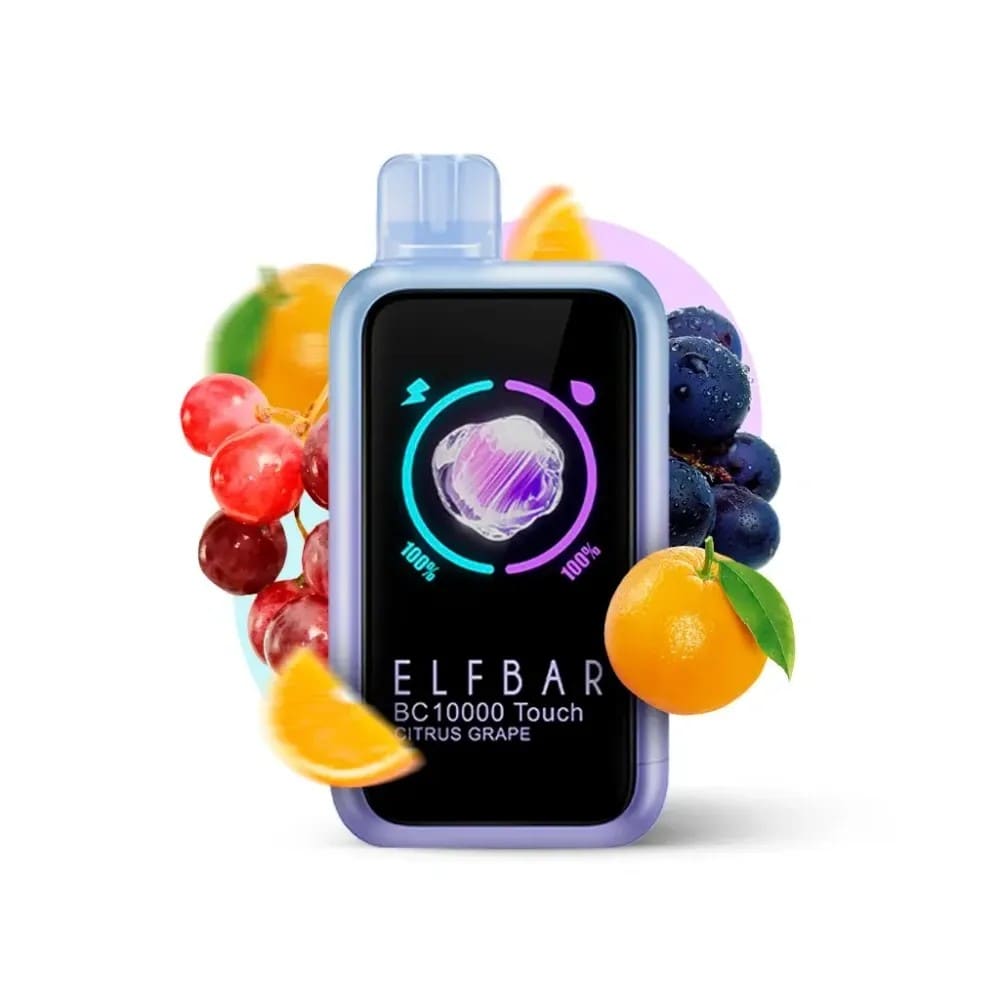 ELFBAR TOUCH سحبة سيجارة الفبار 10000 شفطة 50 نيكوتين عدة