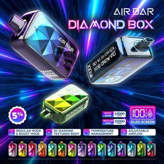 AIR BAR DIAMOND سحبة سيجارة اير بار دايموند 20000 شفطة 20