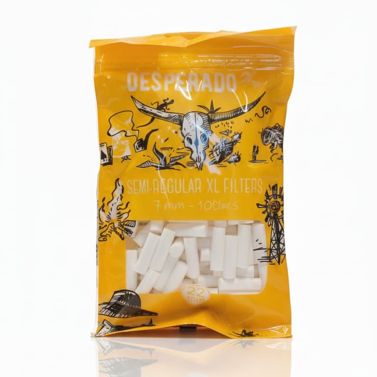 فلاتر قطن ديسبيردو Desperado Slim XL Filters 7 mm
