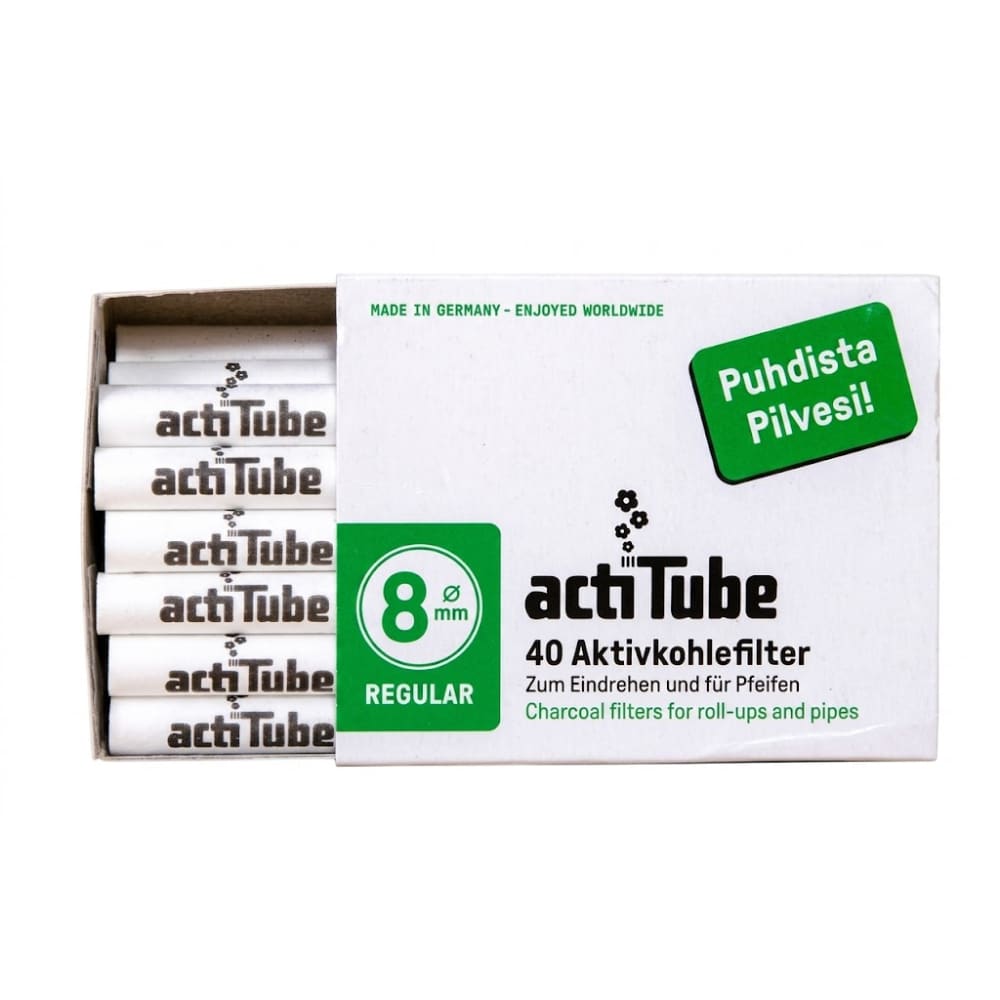 (40 حبه) فلتر غليون 8 مل من اكتي تيوب ACTi TUBE PIPE