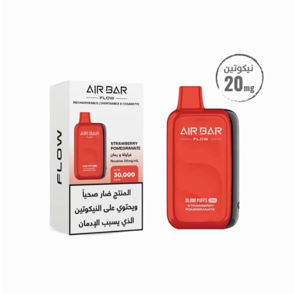AIR BAR FLOW سحبة سيجارة اير بار فلو 30000 شفطة 20 نيكوتين