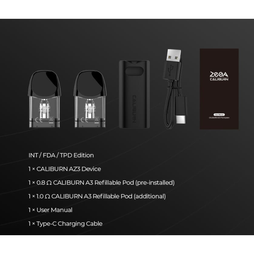 CALIBURN AZ3 جهاز سحبة وشيشة كاليبرن اي زد 3 من يو ويل