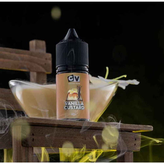CV نكهة فانيلا كاسترد سولت نيكوتين من سي - نيكوتين 30