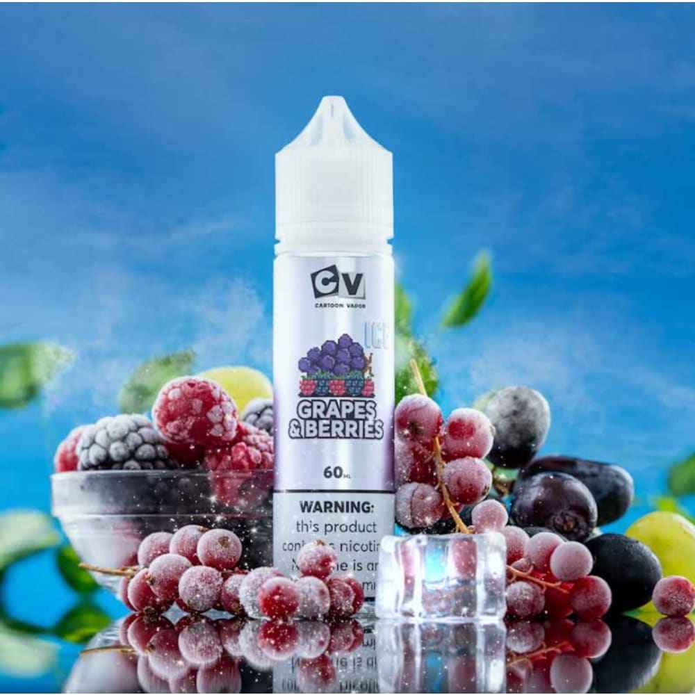 CV نكهة فيب عنب توت ايس من سي - نيكوتين 3