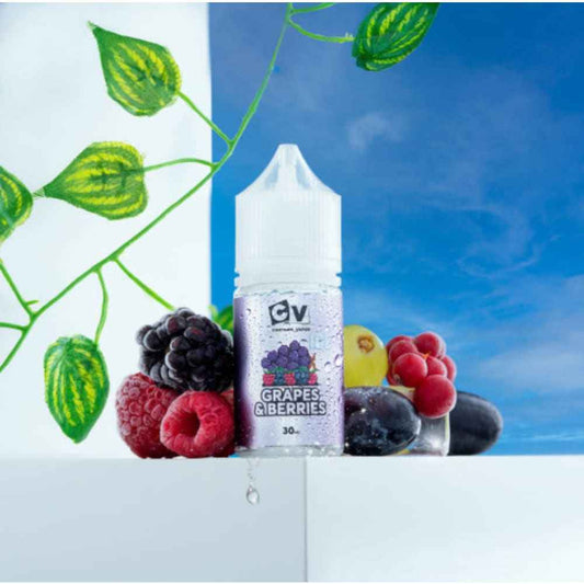 CV نكهة عنب توت ايس سولت نيكوتين من سي - نيكوتين 30