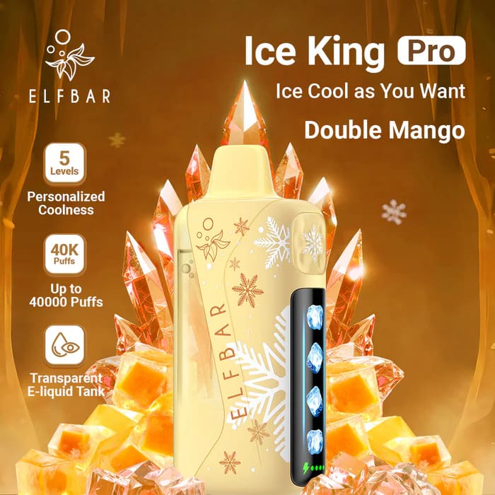ELFBAR ICE KING PRO سحبة سيجارة الفبار ايس كينق برو 40000