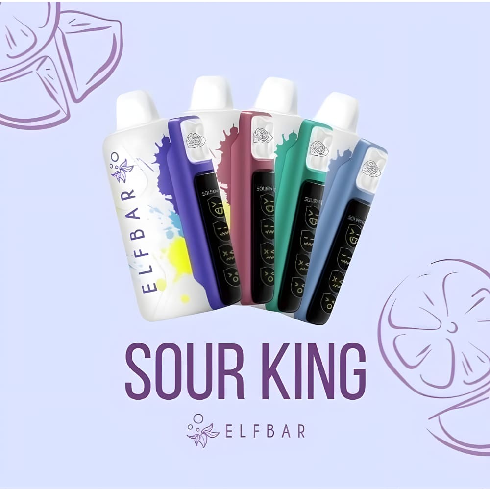 ELFBAR Sour King 30000 سحبة سيجارة الفبار 30000 شفطة 50