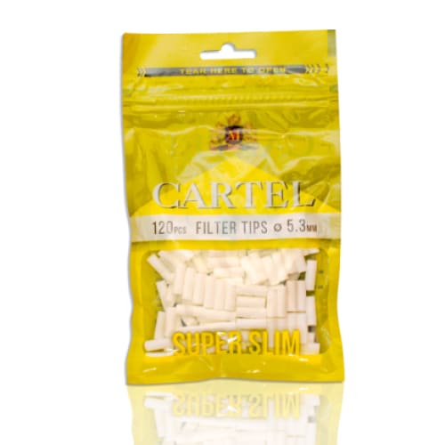 فلاتر ورق كارتيل 5.3 ملم Cartel filters 120 حبه
