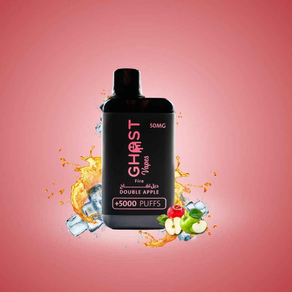 ghost vape سحبة سيجارة قوست فيب 5000 شفطة 30 نيكوتين عدة