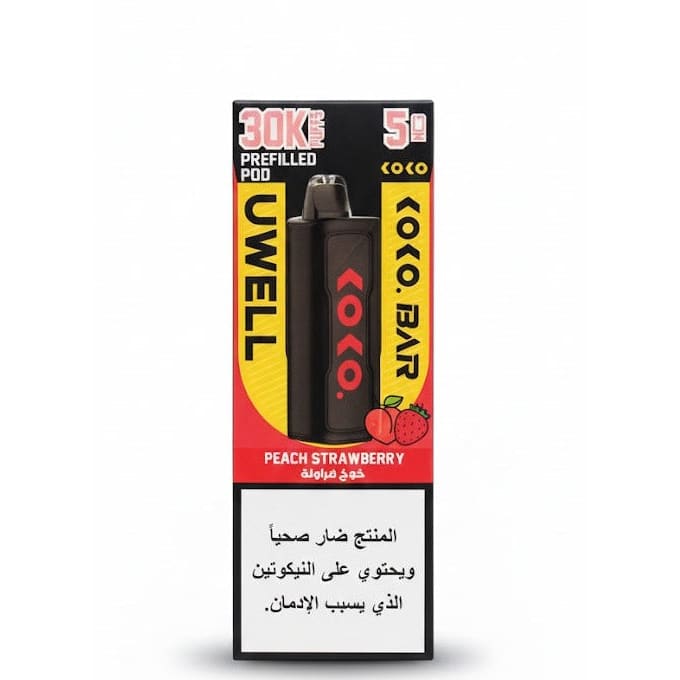 حبة واحدة استخدام بود يو ويل كوكو بار 30000 شفطة 50 نيكوتين