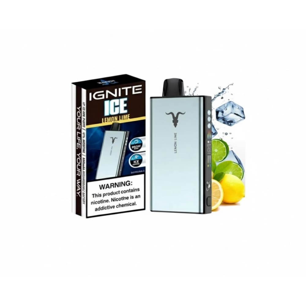 IGNITE سحبة سيجارة اجنايت 40000 شفطة 50 نيكوتين عدة نكهات