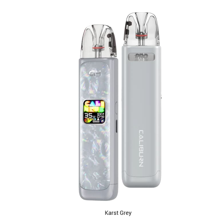 جهاز سحبة و شيشة كاليبرن جي 4 caliburn g4 من يو ويل - رمادي