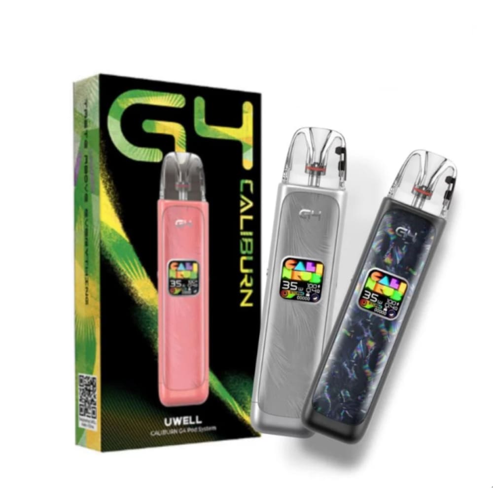 جهاز سحبة و شيشة كاليبرن جي 4 caliburn g4 من يو ويل