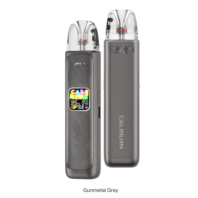 جهاز سحبة و شيشة كاليبرن جي 4 caliburn g4 من يو ويل - رمادي