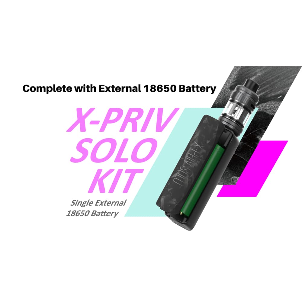 جهاز شيشة سموك اكس برايف سولو SMOK X PRIV SOLO KIT - ابيض