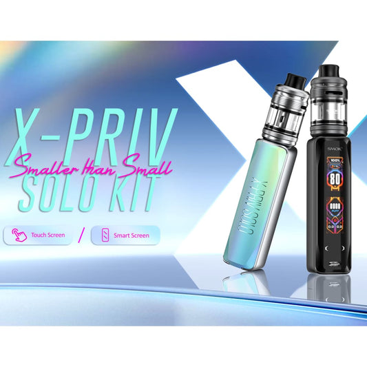 جهاز شيشة سموك اكس برايف سولو SMOK X PRIV SOLO KIT - ابيض